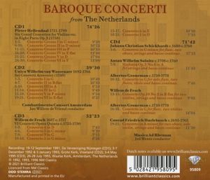 Produktbild: Baroque Concerti From The Netherlands