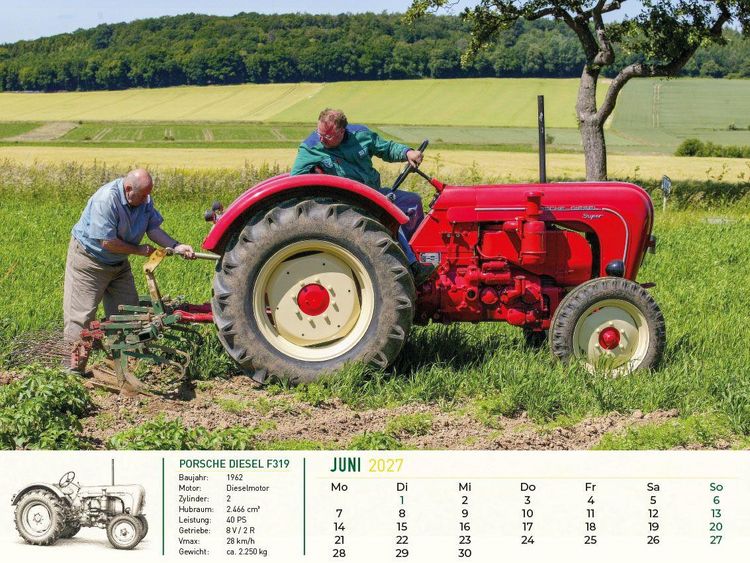 Produktbild: Faszination Schlepper Kalender 2027