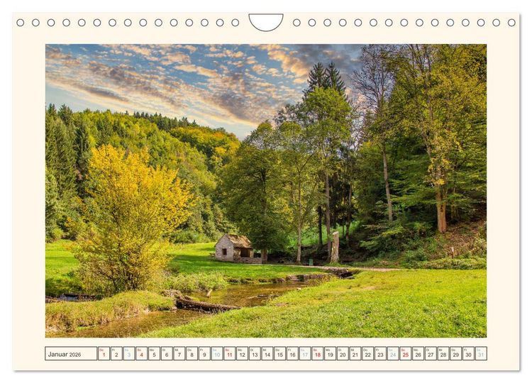 Produktbild: Unterwegs im Filstal (Wandkalender 2026 DIN A4 quer), CALVENDO Monatskalender