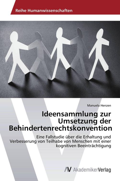 Produktbild: Ideensammlung zur Umsetzung der Behindertenrechtskonvention