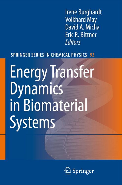 Produktbild: Energy Transfer Dynamics in Biomaterial Systems