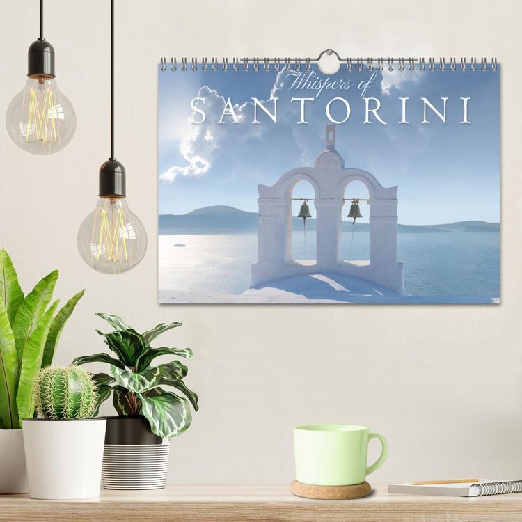 Produktbild: Whispers of Santorini (Wall Calendar 2026 DIN A4 landscape), CALVENDO 12 Month Wall Calendar