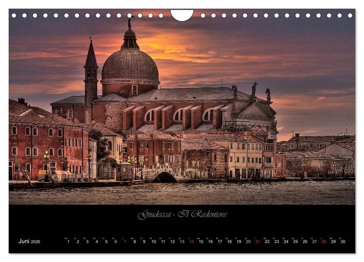 Produktbild: Venedig &ndash; La Serenissima (Wandkalender 2026 DIN A4 quer), CALVENDO Monatskalender