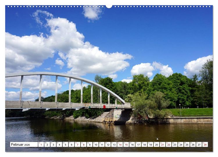 Produktbild: Malerisches Dorpat - Estlands Universit&auml;tsstadt Tartu (Wandkalender 2026 DIN A2 quer), CALVENDO Monatskalender
