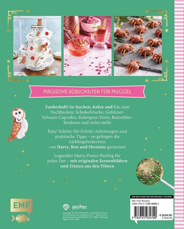 Produktbild: Harry Potter Magic Sweets &ndash; Das offizielle Backbuch