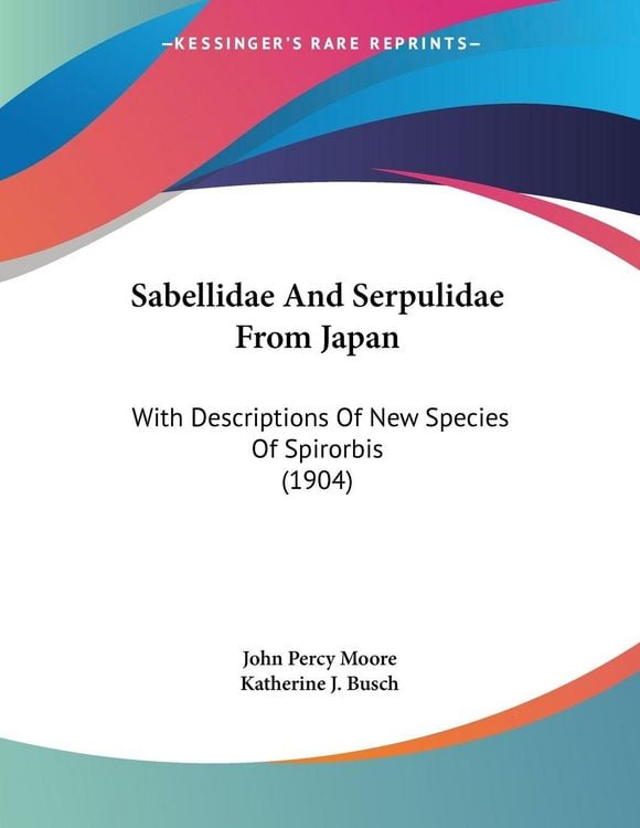 Produktbild: Sabellidae And Serpulidae From Japan