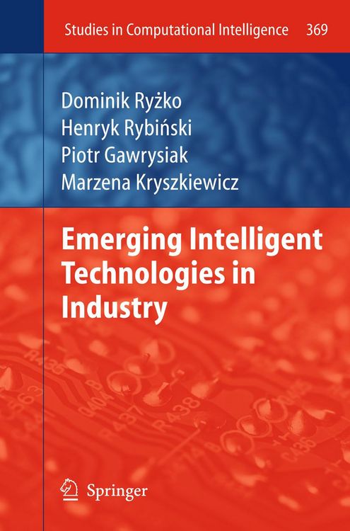 Produktbild: Emerging Intelligent Technologies in Industry