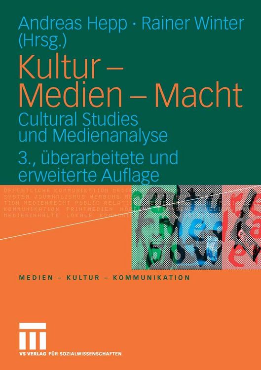 Produktbild: Kultur - Medien - Macht