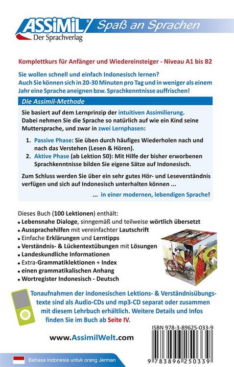 Produktbild: ASSiMiL Indonesisch ohne M&uuml;he