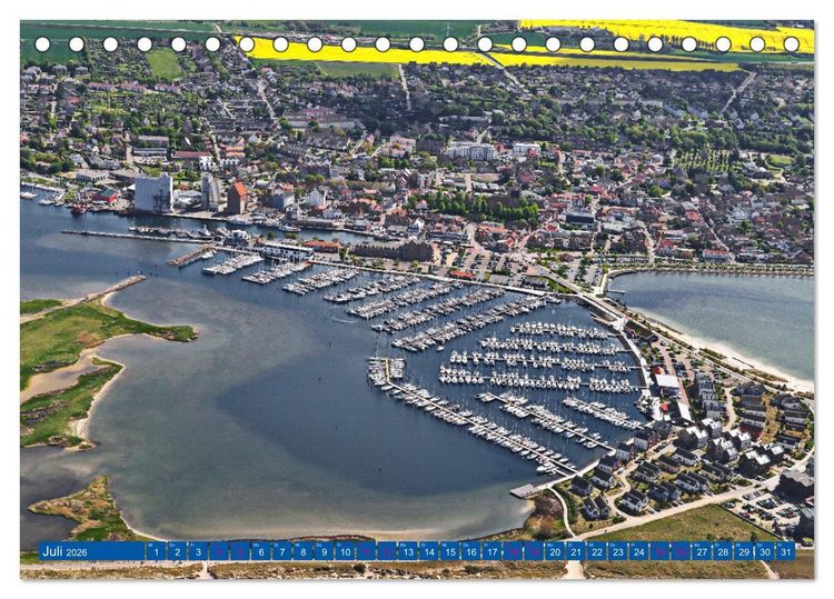 Produktbild: Heiligenhafen - Ostsee (Tischkalender 2026 DIN A5 quer), CALVENDO Monatskalender