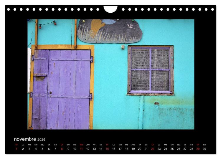 Produktbild: Les Cabanes d'Ol&eacute;ron (Calendrier mural 2026 DIN A4 vertical), CALVENDO calendrier mensuel
