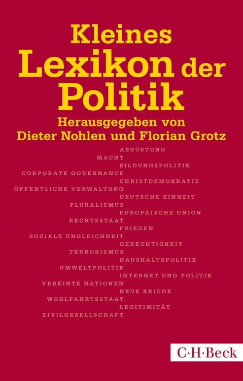Produktbild: Kleines Lexikon der Politik