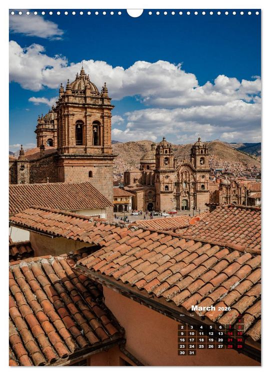 Produktbild: South America - A magical journey (Wall Calendar 2026 DIN A3 portrait), CALVENDO 12 Month Wall Calendar