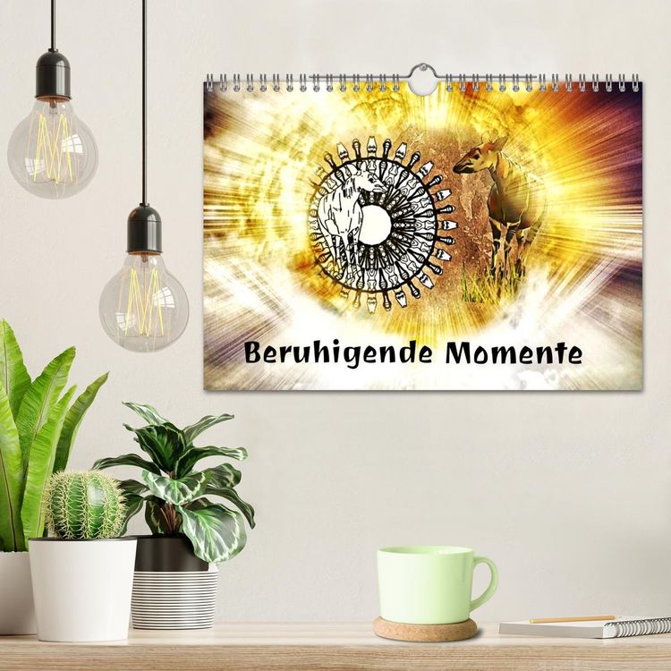 Produktbild: Mandalas 2026 - Beruhigende Momente (Wandkalender 2026 DIN A4 quer), CALVENDO Monatskalender