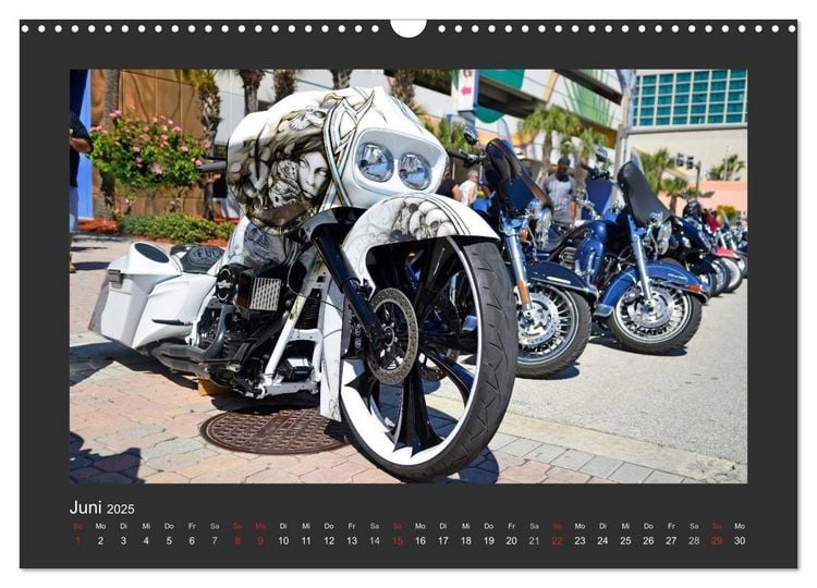 Produktbild: BEST OF HARLEY-DAVIDSON BAGGER-STYLE (Wandkalender 2025 DIN A3 quer), CALVENDO Monatskalender