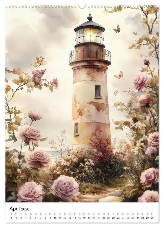 Produktbild: Lichter der See (hochwertiger Premium Wandkalender 2026 DIN A2 hoch), Kunstdruck in Hochglanz