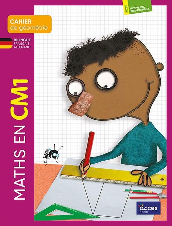 Produktbild: Maths en ; Cm1 : Cahier de Geometrie Bilingue
