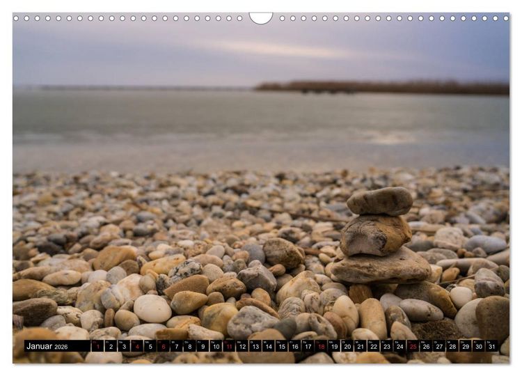 Produktbild: Der idyllische Neusiedlersee (Wandkalender 2026 DIN A3 quer), CALVENDO Monatskalender