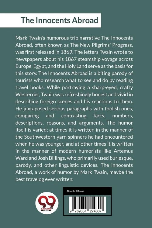 Produktbild: The Innocents Abroad