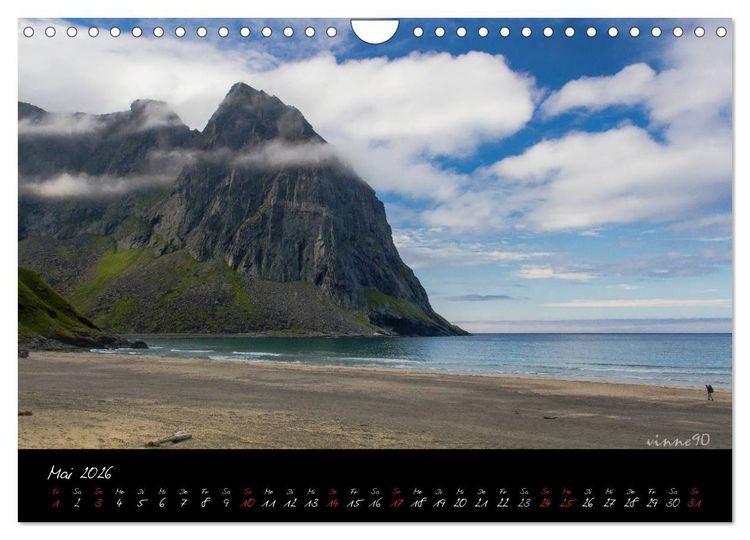 Produktbild: NORDISCH (Wandkalender 2026 DIN A4 quer), CALVENDO Monatskalender