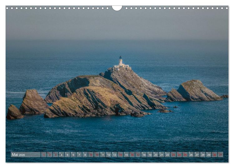 Produktbild: Wildes Shetland, die Wikinger-Inseln am Rande der Welt. (Wandkalender 2026 DIN A3 quer), CALVENDO Monatskalender