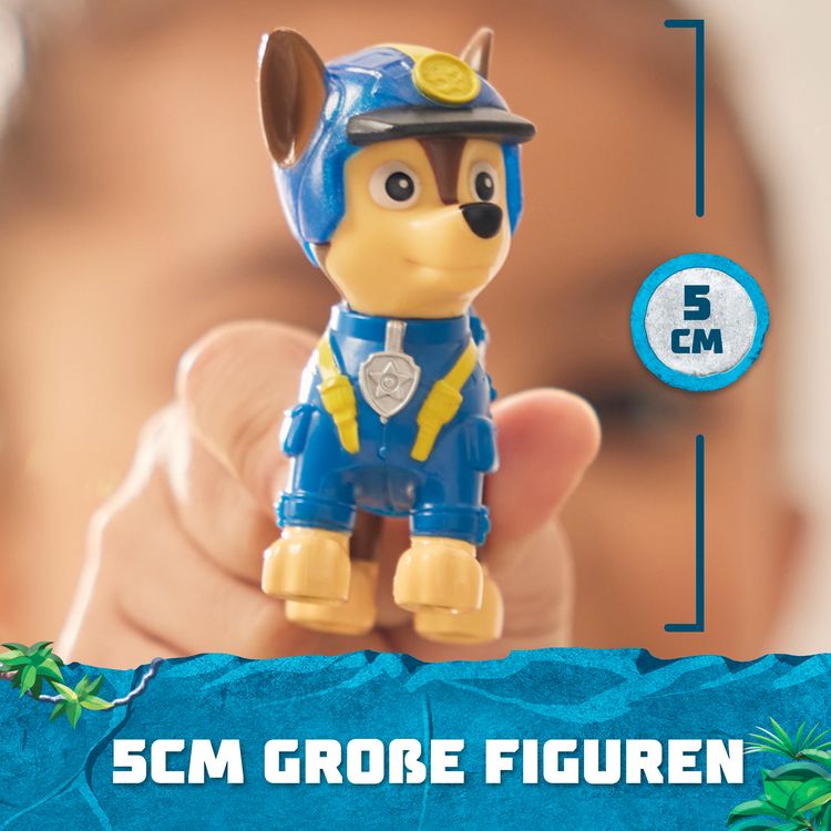 Produktbild: PAW Patrol Jungle Pups &ndash; Spielfiguren-Geschenkset mit 7 Hundefiguren und 1 Ryderfigur zum Sammeln, ab 3 Jahren