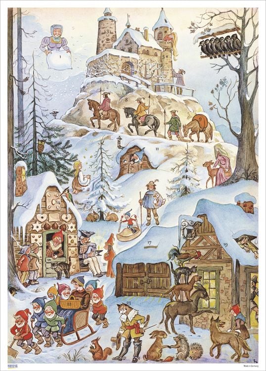 Produktbild: Adventskalender "M&auml;rchenburg"