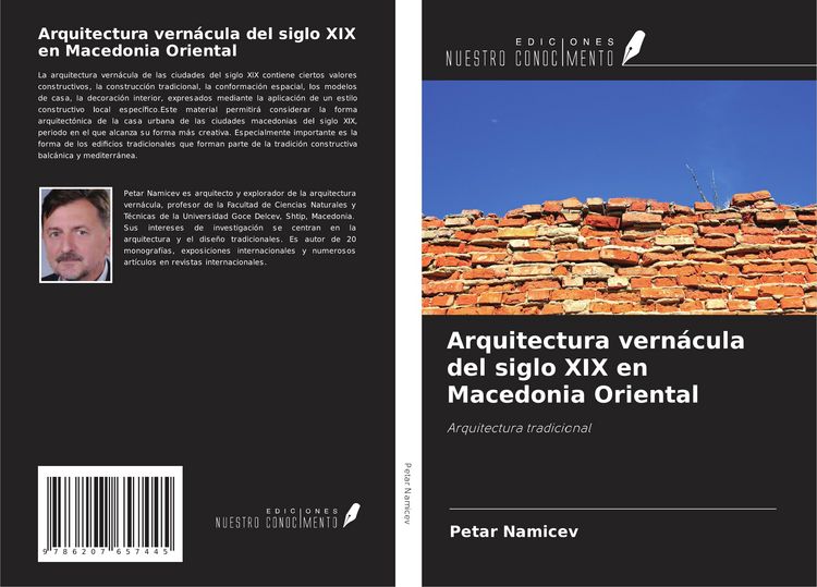 Produktbild: Arquitectura vern&aacute;cula del siglo XIX en Macedonia Oriental