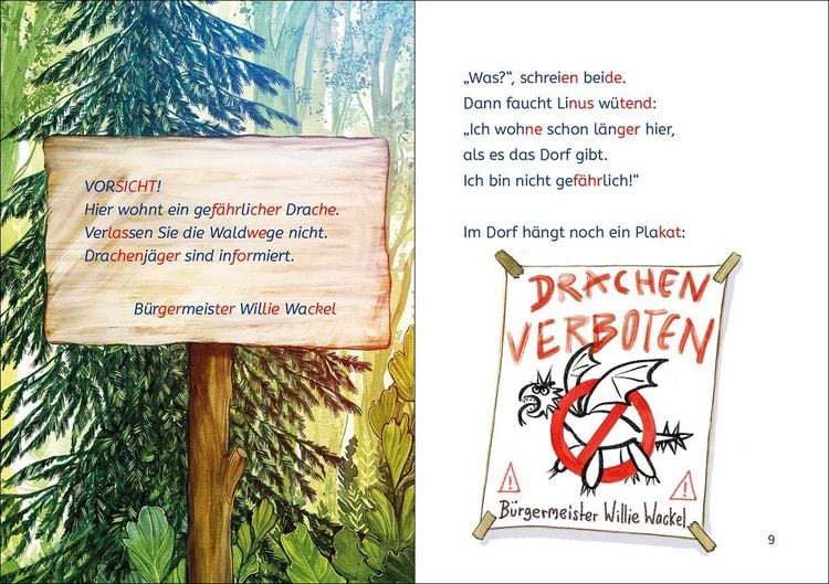 Produktbild: Lesel&ouml;wen 2. Klasse - Im Bann des gr&uuml;nen Drachen