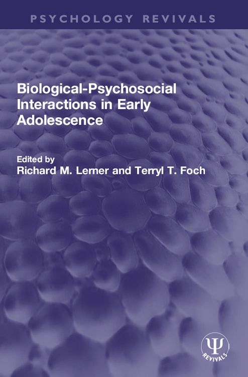 Produktbild: Biological-Psychosocial Interactions in Early Adolescence