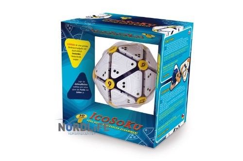 Produktbild: 3D-Denksport-Puzzle: IcoSoKu Mathematik Zahlenr&auml;tsel