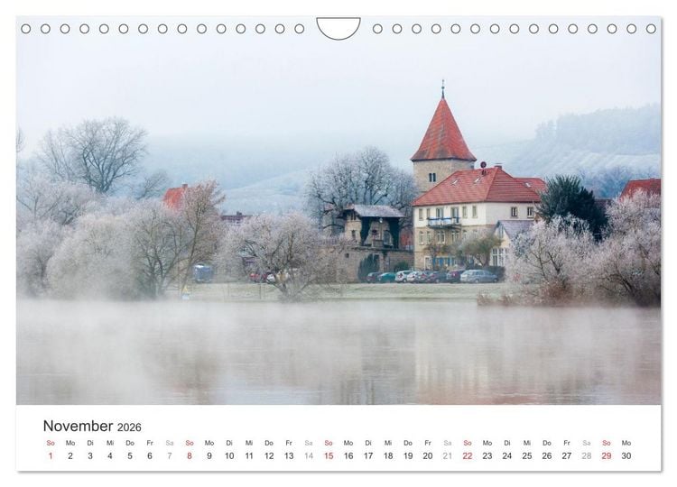 Produktbild: Malerisches Mainfranken (Wandkalender 2026 DIN A4 quer), CALVENDO Monatskalender
