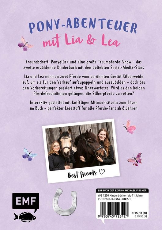 Produktbild: Lia und Lea im Ponygl&uuml;ck &ndash; Silberpferde in Not