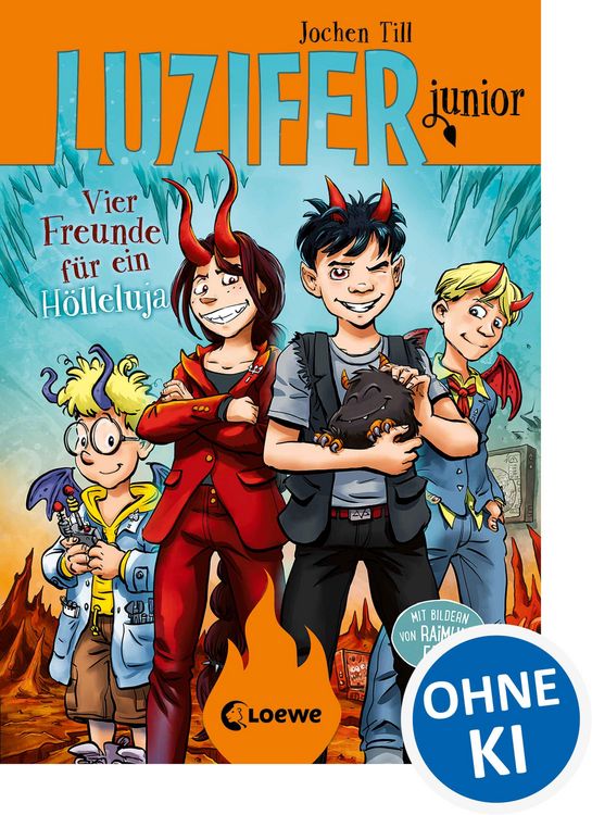 Produktbild: Luzifer junior (Band 17) - Vier Freunde f&uuml;r ein H&ouml;lleluja