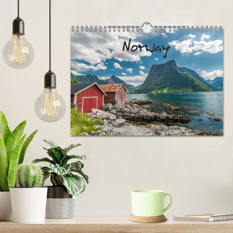 Produktbild: Norway / UK-Version (Wall Calendar 2027 DIN A4 landscape), CALVENDO 12 Month Wall Calendar
