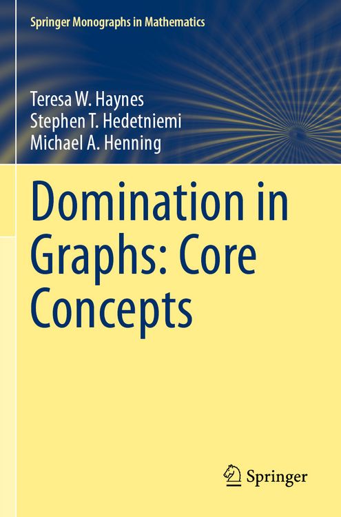 Produktbild: Domination in Graphs: Core Concepts