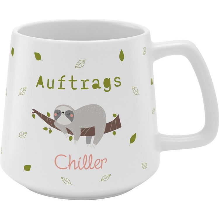 Produktbild: GRUSS & CO Tasse konisch "Auftragschiller"
