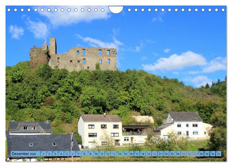 Produktbild: Die Eifel und ihre Regionen - Die Osteifel (Wandkalender 2026 DIN A4 quer), CALVENDO Monatskalender