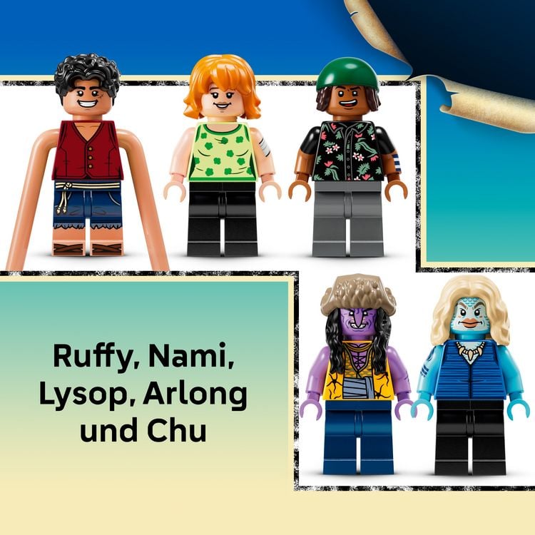Produktbild: LEGO ONE PIECE 75638 Showdown im Arlong Park, Spielzeug mit Minifigur