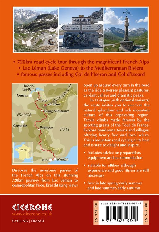 Produktbild: Cycling the Route des Grandes Alpes