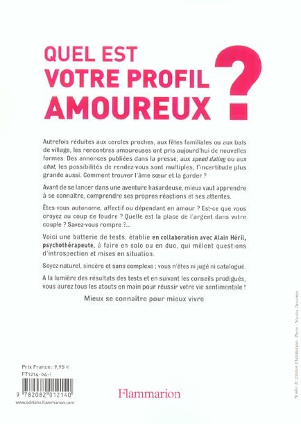 Produktbild: Quel est votre profil amoureux ?