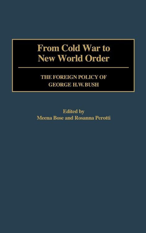 Produktbild: From Cold War to New World Order