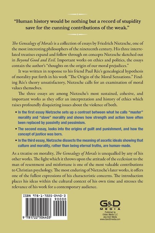Produktbild: The Genealogy of Morals