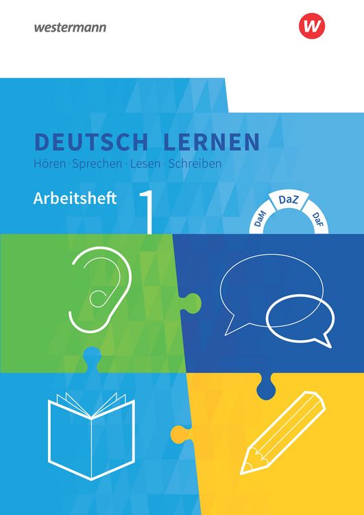 Produktbild: Deutsch lernen: H&ouml;ren - Sprechen - Lesen - Schreiben