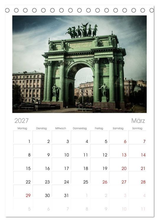 Produktbild: Tischplaner 2027 - Sankt Petersburg - "Venedig des Nordens" (A5 Tischkalender zum Aufstellen) CALVENDO