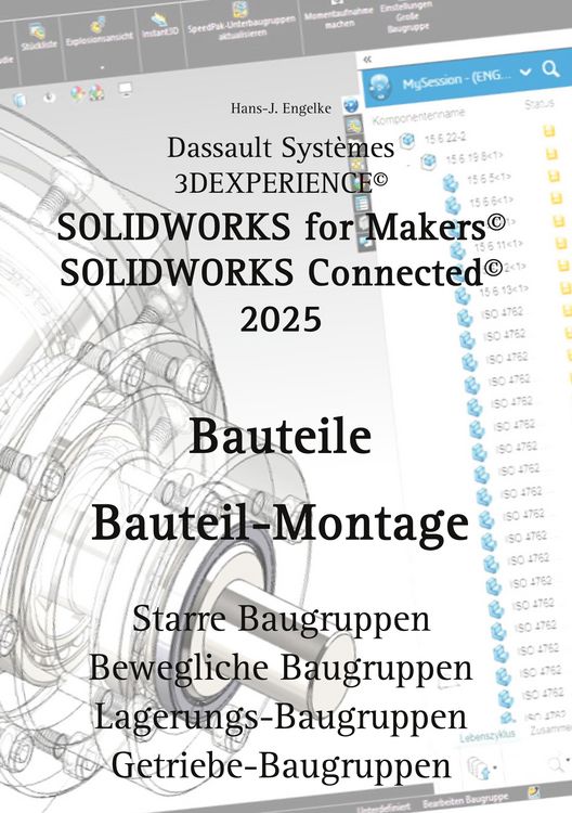 Produktbild: Solidworks for Makers 2025 Bauteile