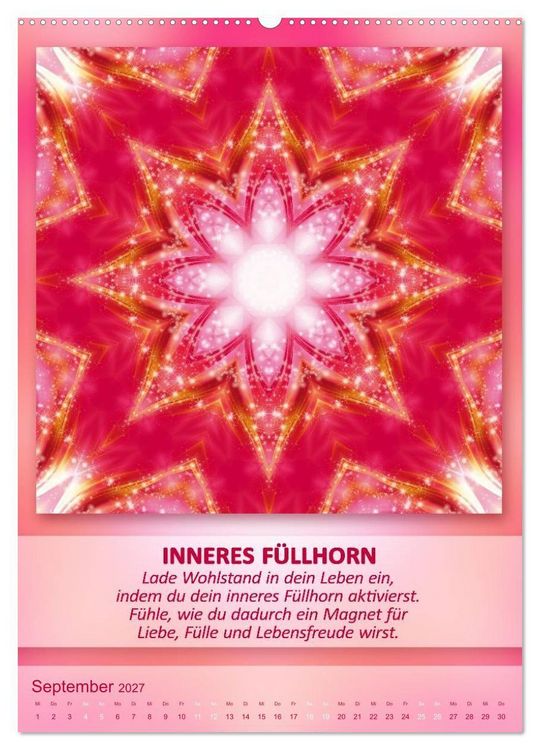 Produktbild: Light Energy Mandalas - Kalender - Vol. 1 (Wandkalender 2027 DIN A2 hoch), CALVENDO Monatskalender