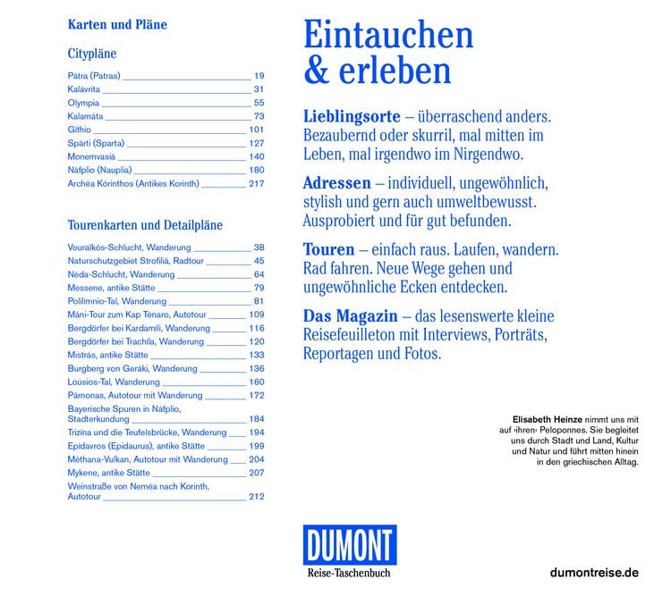 Produktbild: DUMONT Reise-Taschenbuch Reisef&uuml;hrer Peloponnes