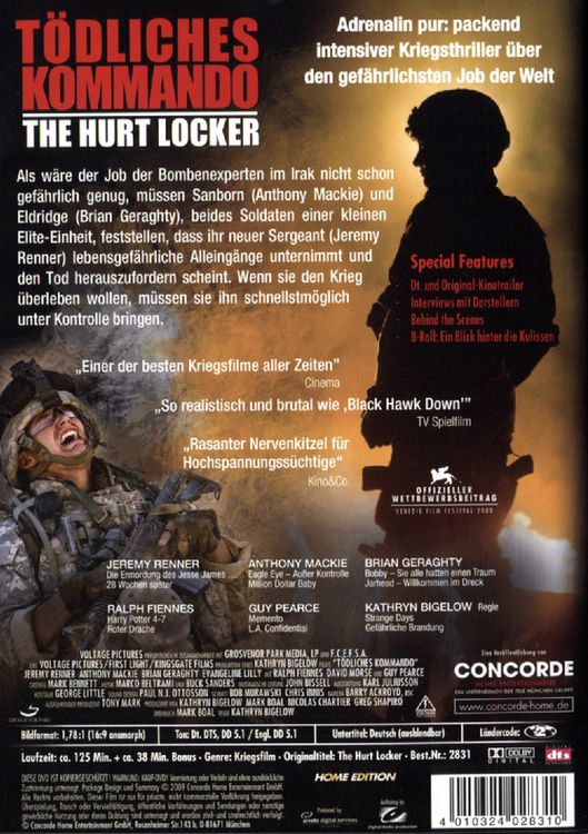 Produktbild: T&ouml;dliches Kommando - The Hurt Locker