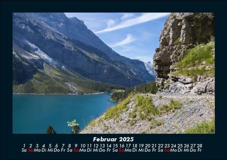 Produktbild: Bergige Welten 2025 Fotokalender DIN A5